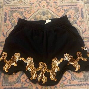 Queen of Sparkles tiger shorts!!